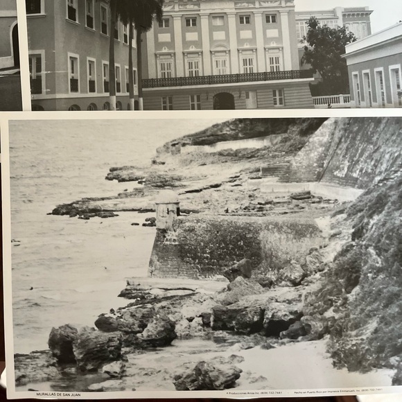 Black and White Vintage Old San Juan Historic  Places Pictures Collection - Picture 6 of 9